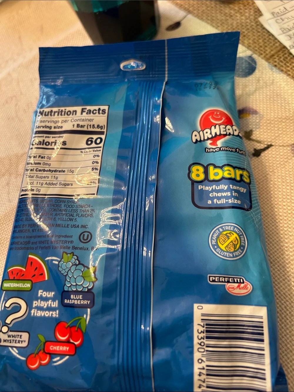 Assorted 8-Bar Pack - Blue & Red Variety